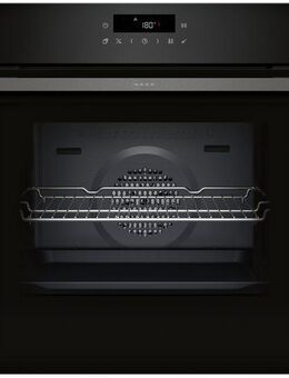 NEFF Pyrolyse Backofen N 50 B6ACJ7AG3, mit Teleskopauszug nachrüstbar, Pyrolyse-Selbstreinigung, AirFry-Funktion