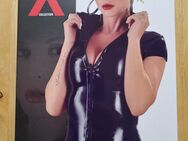 Shirt aus Latex, mit durchgehendem Front-Zip, Größe L NEU - Thaden