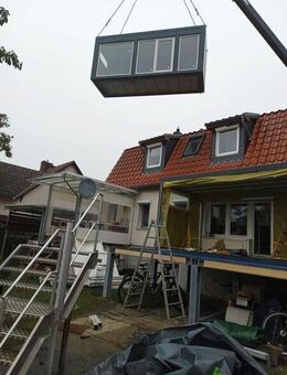 Anbau Wohnhaus Container Modulhaus 3,00 x 7,00 m variabel planbar - Greifswald Zentrum