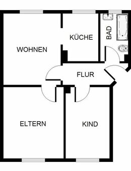 Demnächst frei! 3-Zimmer-Wohnung in Gelsenkirchen Hassel - Gelsenkirchen