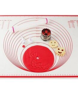 Dr. Oetker Küchenhelfer Ausrollmatte, Silikon (1-tlg), aus Silikon