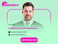 Assistenz für unser Produktmanagement / Einkauf (w/m/d) - Langenfeld (Rheinland)