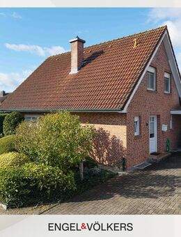 Charmantes Einfamilienhaus mit durchdachtem Grundriss, Carport und überdachter Terrasse - Nordhorn
