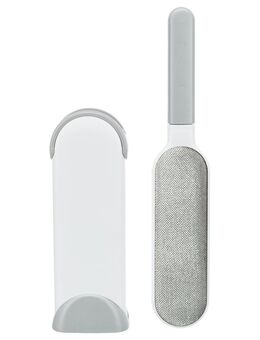 Trixie Fussel-Bürste mit Reinigungsstation - L 5 x B 8 x H 33 cm