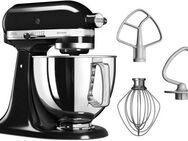 KitchenAid Küchenmaschine Artisan 5KSM125EOB, 300 W, 4,8 l Schüssel, Qnyx Schwarz