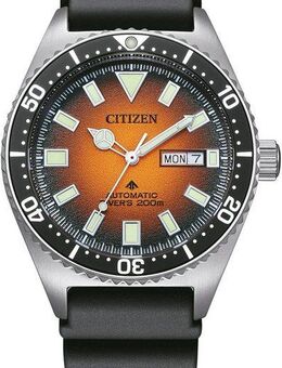 Citizen Automatikuhr Promaster Mechanical Diver NY0120-01ZC, Armbanduhr, Herrenuhr, Damenuhr, Taucheruhr, bis 20 bar wasserdicht