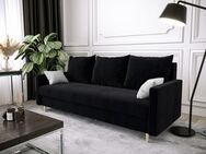 Sofa Im Skandinavischen Stil Mit Schlaffunktion Und Bettzeugablage Bari RS08 - Frankfurt (Main)