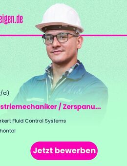 Industriemechaniker / Zerspanungsmechaniker (m/w/d) - CNC-Fräser - Schöntal