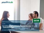Versicherungsfachmann, Kundenberater (m/w/d) - Quereinsteiger - Kaiserslautern