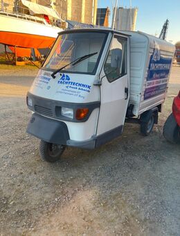 Kleinlaster APE 50 als Kasten - Fehmarn