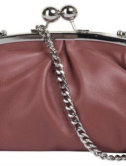 Samantha Look Umhängetasche, echt Leder, Made in Italy