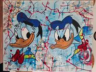 Donald trifft Pop-Art / Acryl auf Leinwand - Düsseldorf