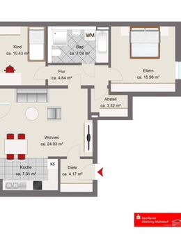 Neubau Wohnung in Burghausen - Burghausen