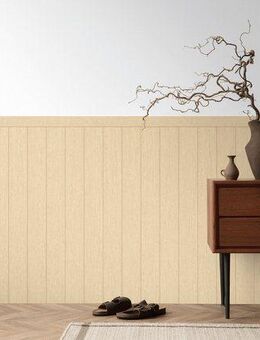 living walls Vliestapete Wallpanel Tapete Wandpaneele Mustertapete Holzpaneele Natur, strukturiert, matt, (1 St), Vliestapete Holz-Optik für Schlafzimmer Küche Wohnzimmer Wandpaneele