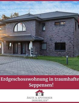 Altersgerechte Erdgeschosswohnung in traumhafter Lage von Holm Seppensen! - Buchholz (Nordheide)