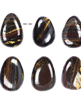 Trommelstein-Schmuck & Hilfe für jedes Sternzeichen -Tigereisen- - Grebenhain
