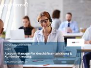 Account-Manager*in Geschäftsentwicklung & Kundenbetreuung - Frankfurt (Main)