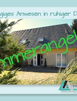 Uckermark - SOMMERANGEBOT - Großzügiges Anwesen in ruhiger Dorflage - Gerswalde