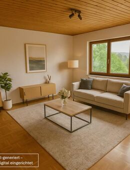 Sofort bezugsbereit: 3-Zimmer Wohnung mit Balkon und 2 Stellplätzen - Straubenhardt