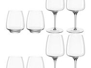 LEONARDO Gläser-Set Trinkglas-Set CESTI, 8-teilig, Kristallglas, spülmaschinengeeignet