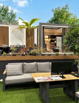 Tinyhouse: Design-Architektur-Haus inkl. Whirlpool für Airbnb & Co. *MAXIMALE RENDITE* - Karlsruhe