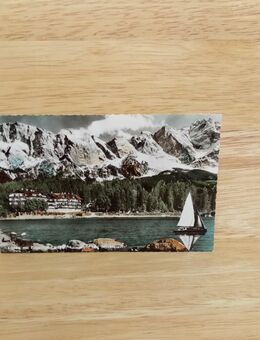 Ansichtskarte-AK-623-Eibsee mit Zugspitze. - Nörvenich