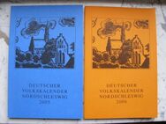 8 x Deutscher Volkskalender Nordschleswig 1983, 1994, 2000, 2001, 2002, 2003, 2005, 2006+ Nordschleswig '78- ein Jahrbuch, 9 Bücher zus. 9,- - Flensburg