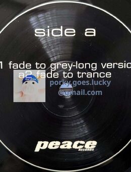 Mark 'Oh – Fade To Grey 1996 Picture Disc 12" Vinyl Trance Euro House - München Bogenhausen