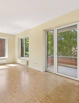 Lichtdurchflutete 2-Zimmer-Wohnung mit Südwest-Balkon in ruhiger Lage - Hamburg