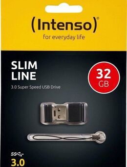 Intenso Slim Line USB-Stick (Lesegeschwindigkeit 35 MB/s)