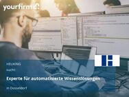 Experte für automatisierte Wissenslösungen - Düsseldorf