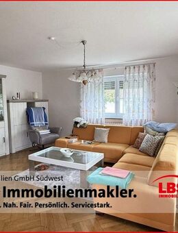 Große 3-Zimmer-Wohnung mit Terrasse, Garten + Garage - Meßkirch