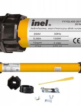 Inel YYGL45S 20/15 Kabelmotor für Rollläden ANTRIEBSMOTOR FÜR INEL FI60 20/15 N-20 Rohrmotor 20 Nm YYGL45S 20/15 Rollläden Außenrollläden Rolladen Rollladen Set2 - Wuppertal