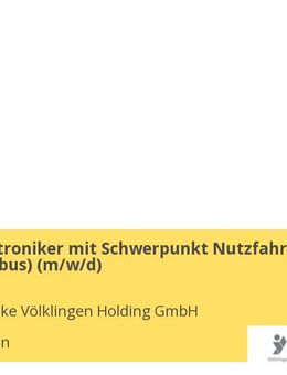 KFZ-Mechatroniker mit Schwerpunkt Nutzfahrzeuge (Kraftomnibus) (m/w/d) - Völklingen