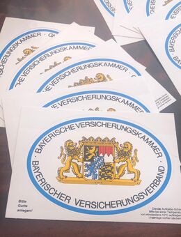 Aufkleber Bayerische Versicherungskammer Staatswappen - Wörthsee