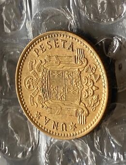Münze Umlaufmünze Spanien 1 Peseta 1966 im Stern 69 - Alzey