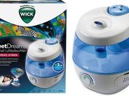 WICK Luftbefeuchter SweetDreams Kaltluft-Luftbefeuchter mit Lichtprojektion - WUL575, 3,8 l Wassertank, Projiziert 3 Motive: Safari, Ozean und Sternenhimmel