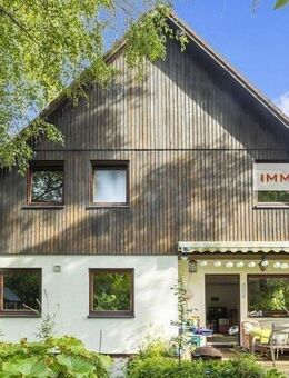 IMMOBERLIN.DE - Herrliches Einfamilienhaus mit Gartenidyll in sehr ruhiger Lage am Stadtrand - Berlin