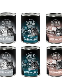 Sparpaket Wild Freedom Adult 24 x 400 g - Mixpaket 3 (3 Sorten)