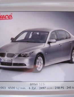 Schuco - Blechschild - BMW 525i - Doberschütz