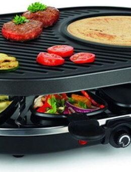 Raclette Grill mit 8 Pfännchen für 8 Personen 1200 Watt Elektro T - Berlin Neukölln