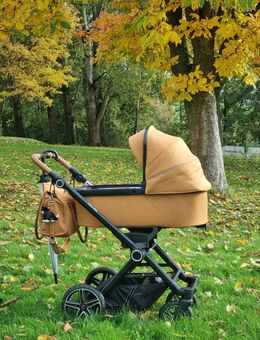 Kinderwagen HARTAN Viva GTR Selection, Farbe „Clementine“ wie neu - Ebsdorfergrund