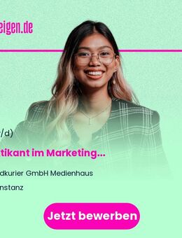 Praktikant (m/w/d) im Marketing - Konstanz