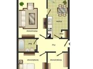 3-Zimmer-Wohnung in Bergkamen Weddinghofen im Angebot, mit Balkon - Bergkamen
