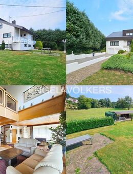 Großzügiges Architektenhaus mit Sauna, Kamin und Gartenidylle - Wadern