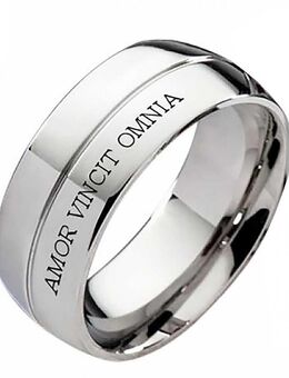 Herrenring Edelstahl HE303 mit gratis Außengravur - Aholming