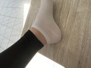 Weiße Sneaker Socken zu verkaufen - nur VERSAND! - Ingolstadt