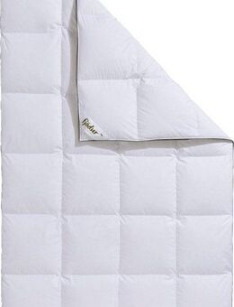 fjödur Gänsedaunenbettdecke Franzisk, Bettdecken für Sommer oder Winter, Decke, Füllung: 100% Gänsedaunen, Bezug: 100% Baumwolle, Bettdecke 135x200, allergiker geeignet (für Hausstauballergiker)