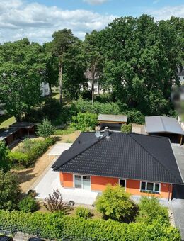 Moderner Bungalow in Rathenow - komfortables Wohnen nahe dem Rathenower Stadtforst mit überdachter Terrasse, praktisc... - Rathenow