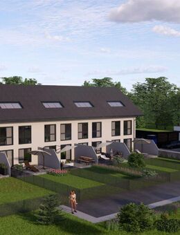 TOP WOHNLAGE - MODERNES NEUBAU-RMH (H2-4) - FERNWÄRME - Waldkraiburg